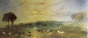 J.M.W. Turner The Lake oil painting